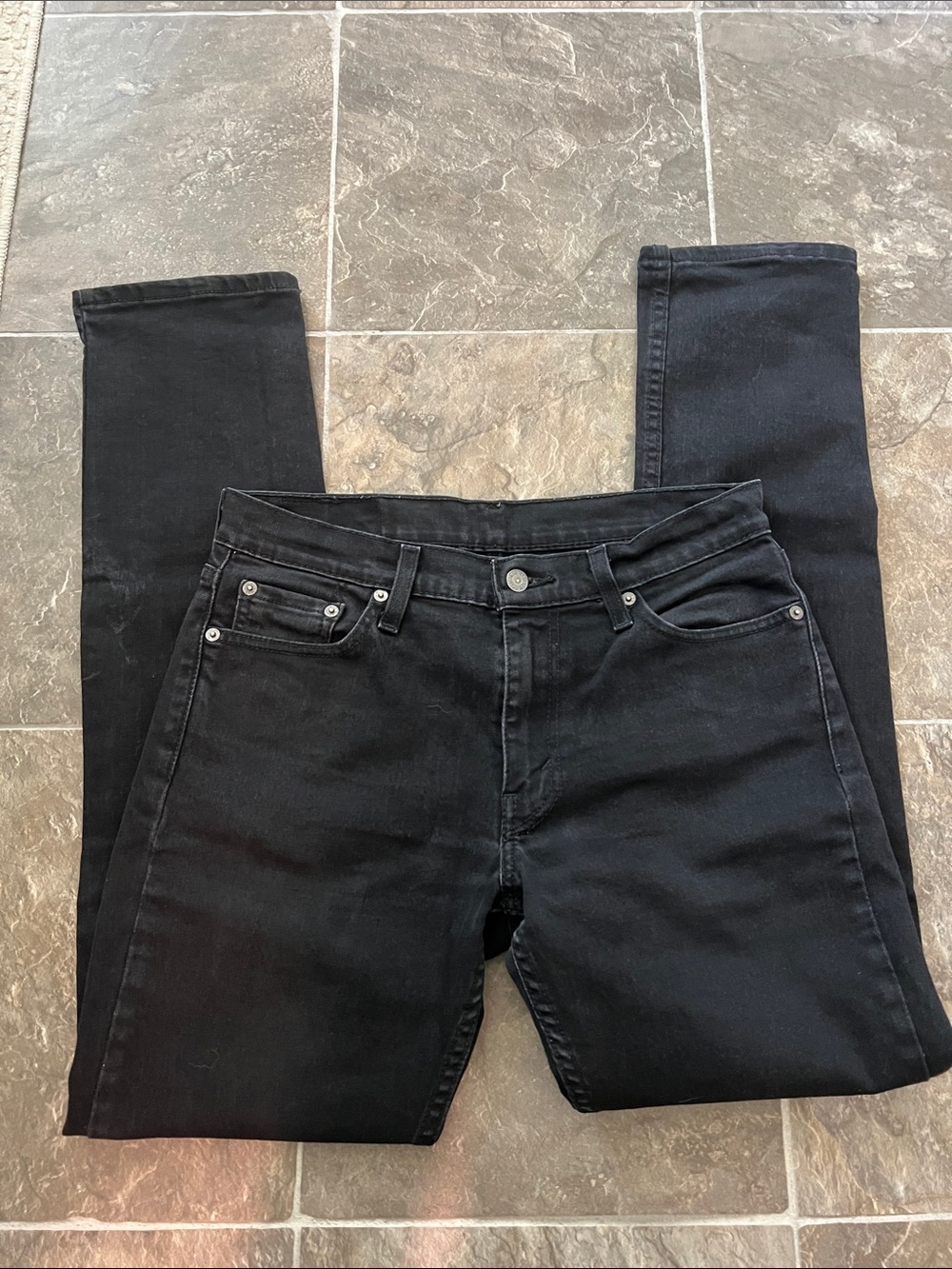 Levi's Black Slim Jeans